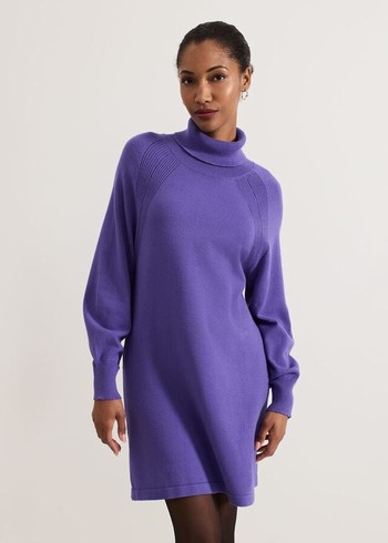 Phase Eight Ellie Dress Purple Australia | PK0853927